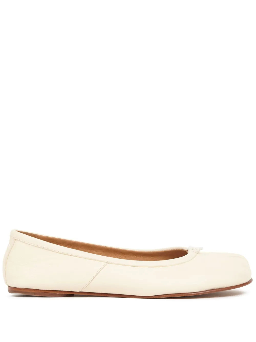 Ballerine bout fendu alabaster