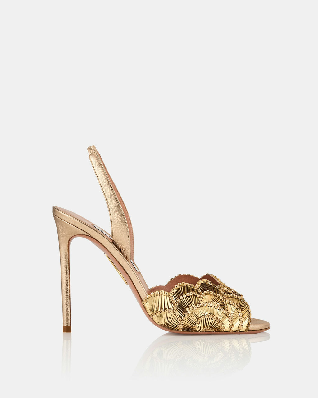 Ce Soir Sandal 105 Or rose