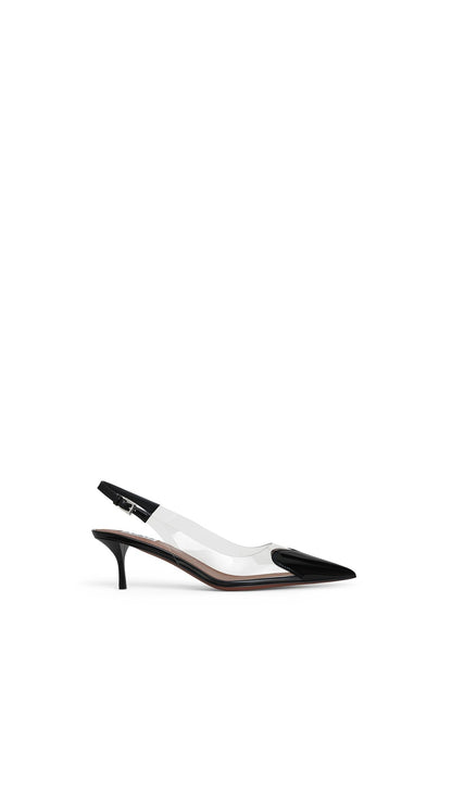 Le Cœur Slingbacks Noir - Alaïa